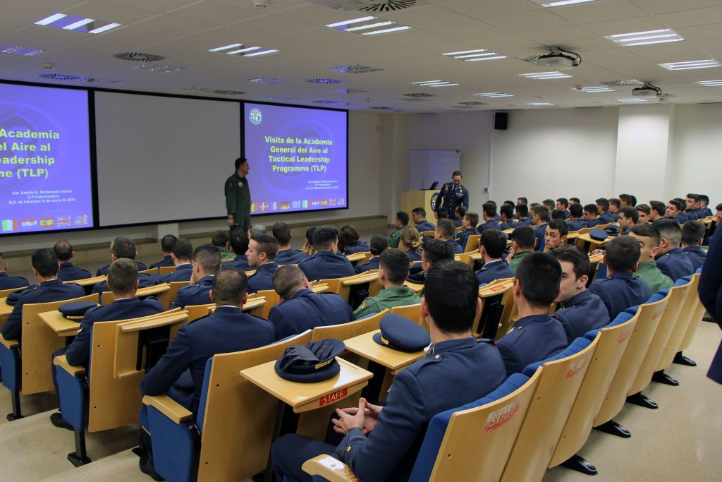 THE SPANISH AIR FORCE GENERAL ACADEMY VISITS 14th WING AND THE TACTICAL LEADERSHIP PROGRAMME